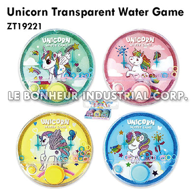 Unicorn Transparent Water Game