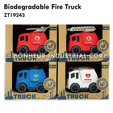 Biodegradable Fire Truck