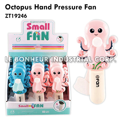 Octopus Hand Pressure Fan