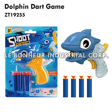 Dolphin Soft Bullet Gun + 4 EVA Soft Bullets