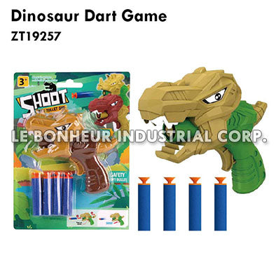 Tyrannosaurus Rex Soft Bullet Gun + 4 EVA Soft Bullets