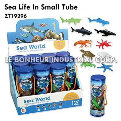 Sea Life In Small Tube