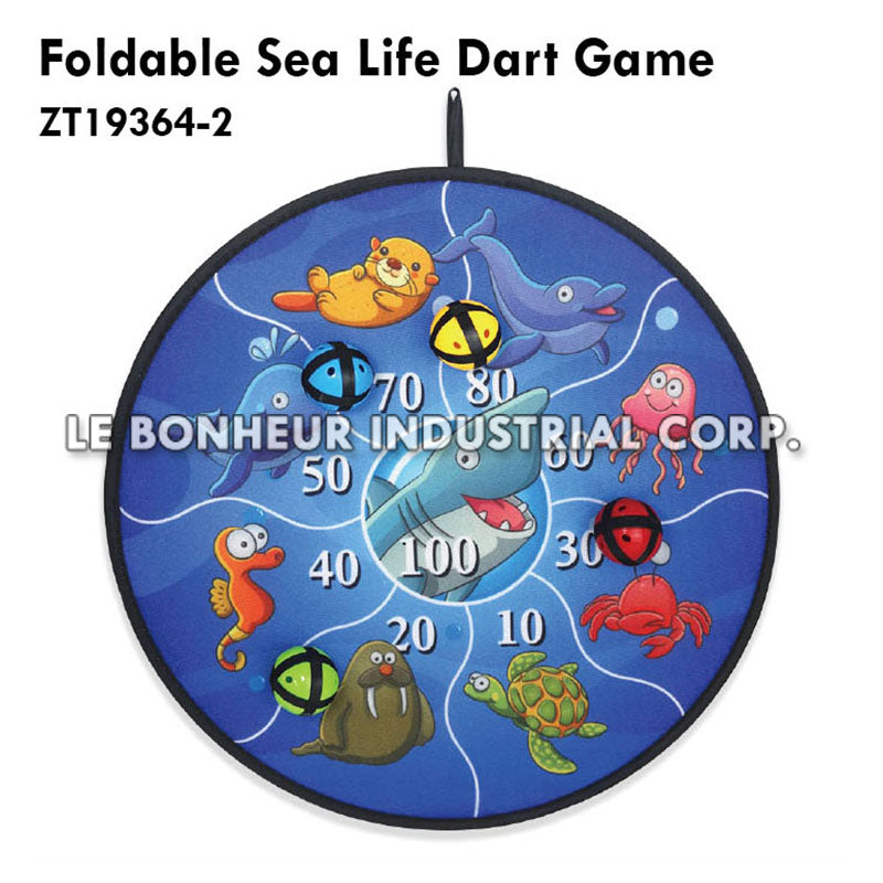 Foldable Sea Life Dart Game