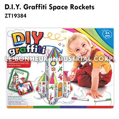 D.I.Y. Graffiti Space Rockets