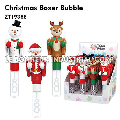 Christmas Boxer Bubble