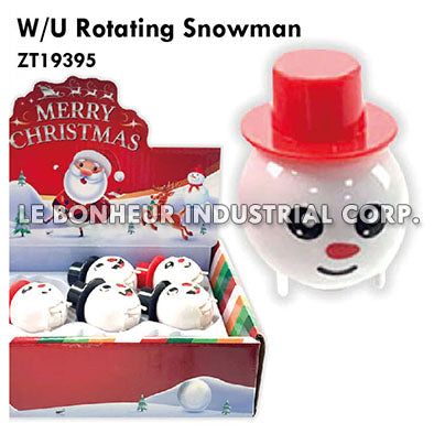 W/U Rotating Snowman