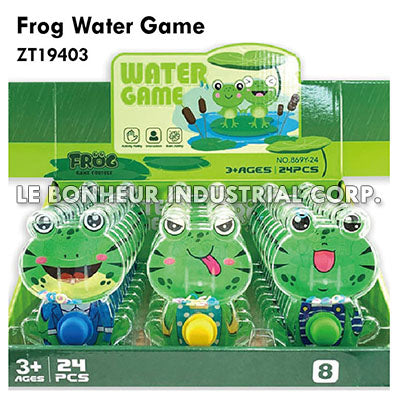 Frog Water Game