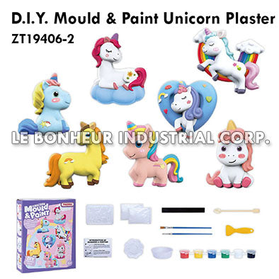 D.I.Y. Mould & Paint Unicorn