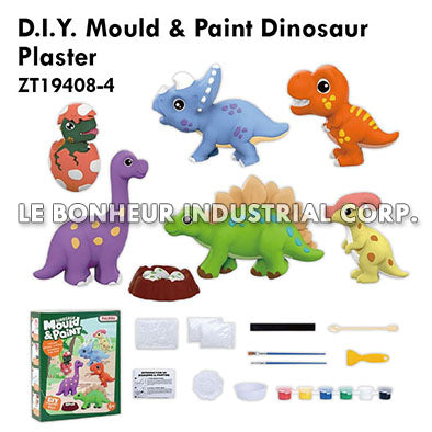 D.I.Y. Mould & Paint Dinosaur