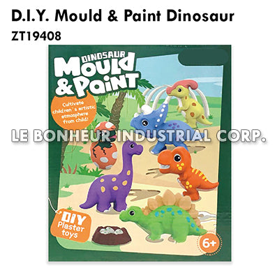D.I.Y. Mould & Paint Dinosaur