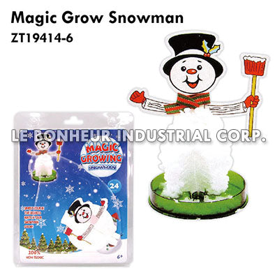 Magic Grow Snowman