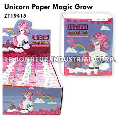 Unicorn Paper Magic Grow
