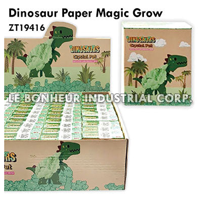 Dinosaur Paper Magic Grow