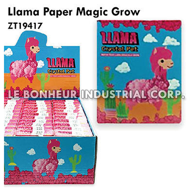 Llama Paper Magic Grow