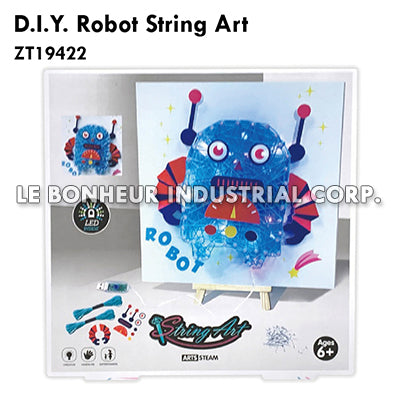 D.I.Y. Robot String Art