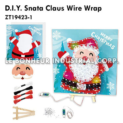 D.I.Y. Snata Claus Wire Wrap