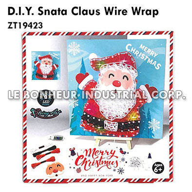D.I.Y. Snata Claus Wire Wrap
