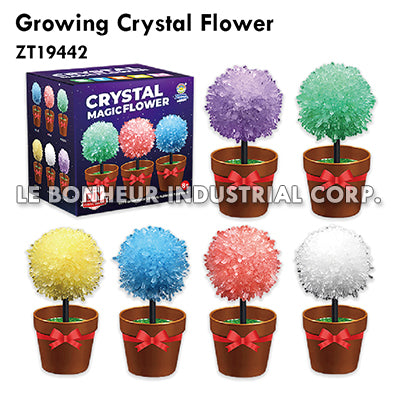 Growing Crystal Flower (Single Seed