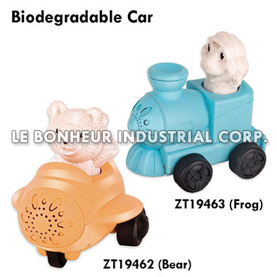 Biodegradable Frog Car