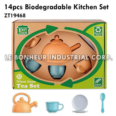 14pcs Biodegradable Kitchen Set