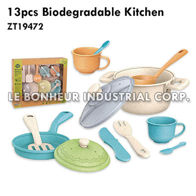 13pcs Biodegradable Kitchen Set