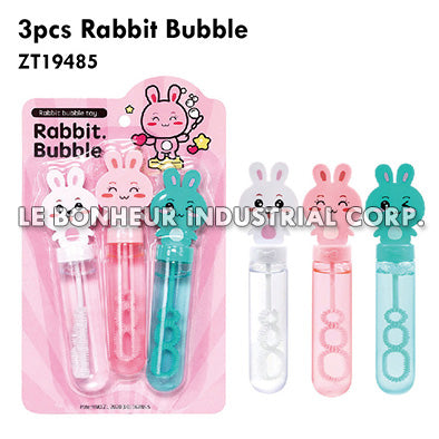 3pcs Rabbit Bubble