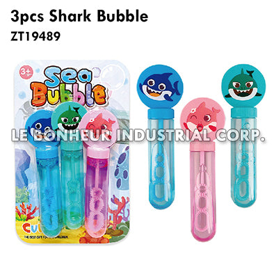 3pcs Shark Bubble
