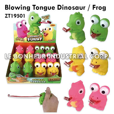 Blowing Tongue Dinosaur / Frog