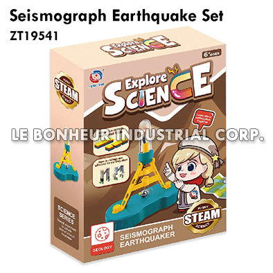 Seismograph Earthquake Set