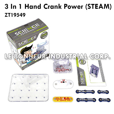3 In 1 Hand Crank Power (Steam)