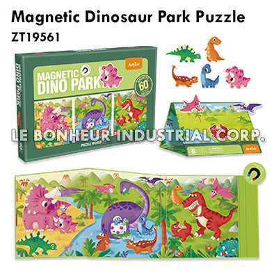 Magnetic Dinosaur Park Puzzle
