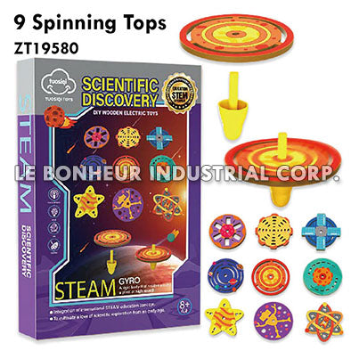 9 Spinning Tops