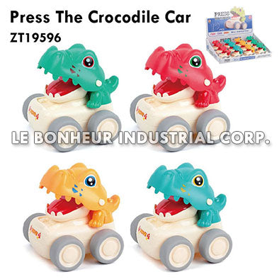 Press & Go Dinosaur Car