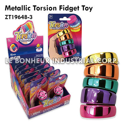 Metallic Torsion Fidget Toy