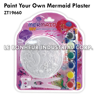 Paint Your Own Mermaid Plaster