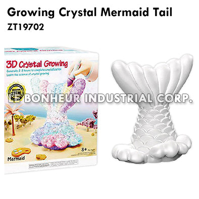 Growing Crystal Mermaid Tail