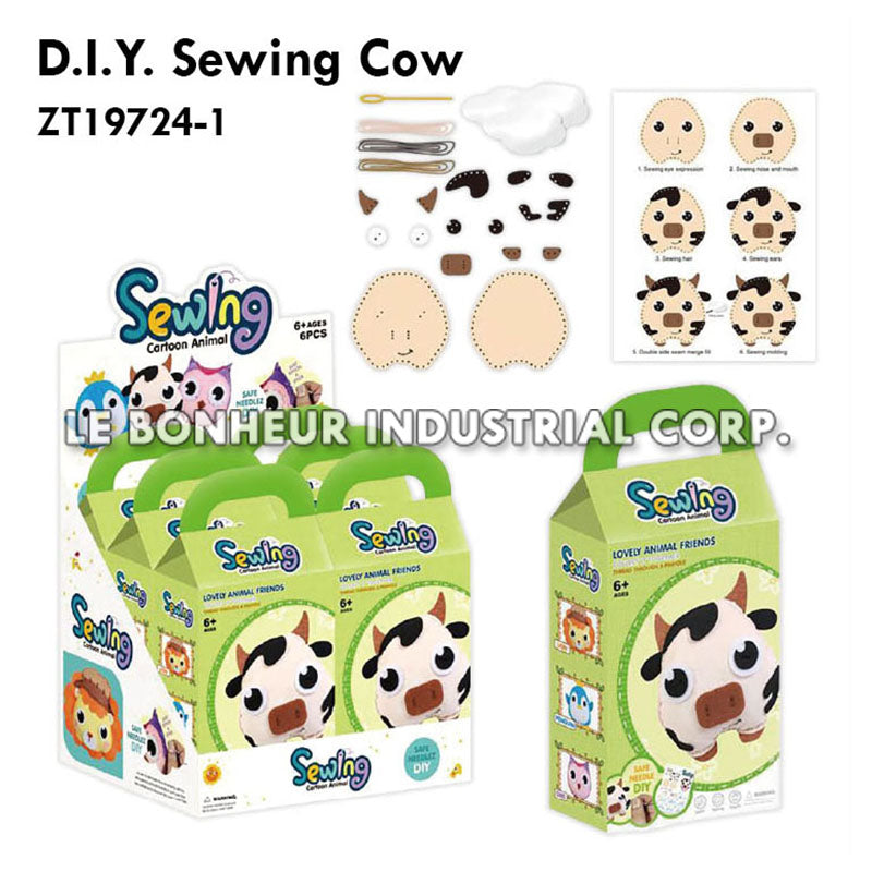 D.I.Y. Sewing Cow