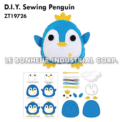 D.I.Y. Sewing Penguin