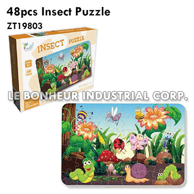 48pcs Insect Puzzle