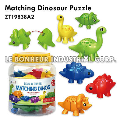 Matching Dinosaur Puzzle