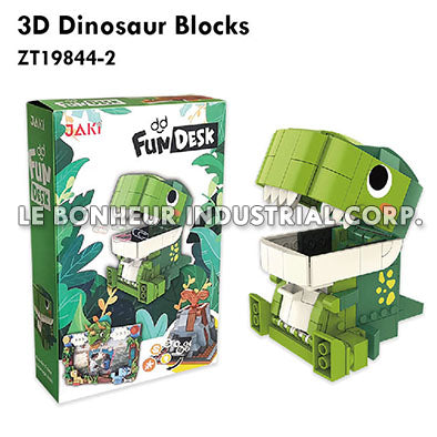 3D Dinosaur Blocks