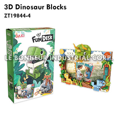 3D Dinosaur Blocks