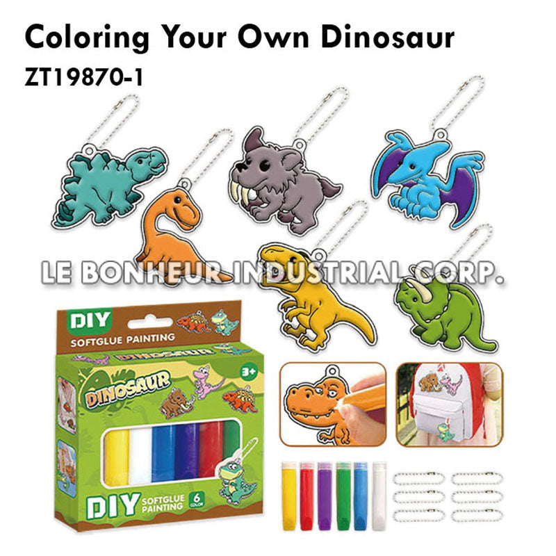 Coloring Your Own Dinosaur