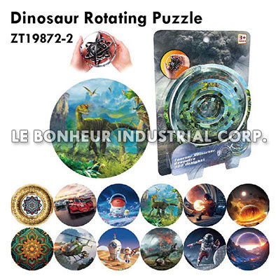 Dinosaur Rotating Puzzle