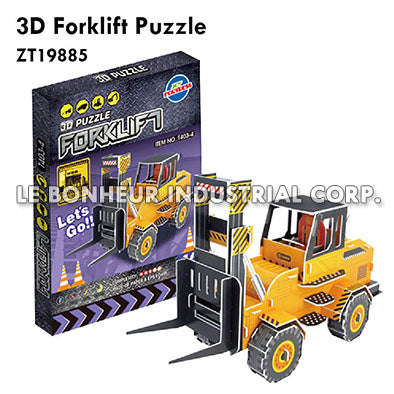 3D Forklift Puzzle