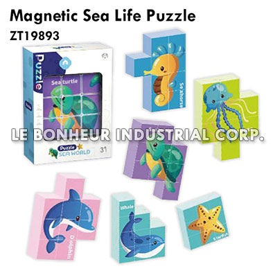 Magnetic Sea Life Puzzle