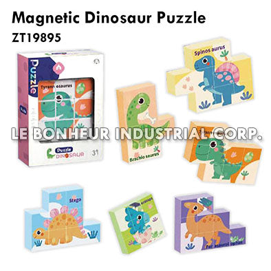 Magnetic Dinosaur Puzzle