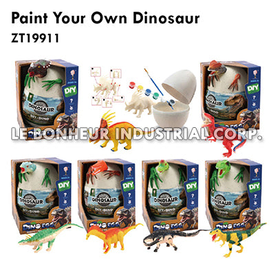 Paint Your Own Dinosaur