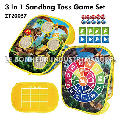 3 In 1 Sandbag Toss Game Set