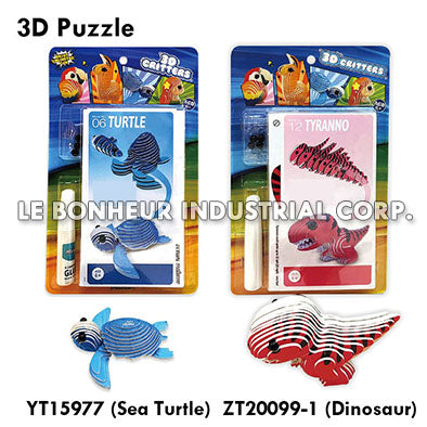 3D Dinosaur Puzzle